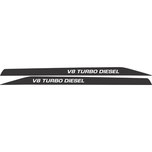 Bonnet Decals (Pair) - Facelift 70 Series (2024-)