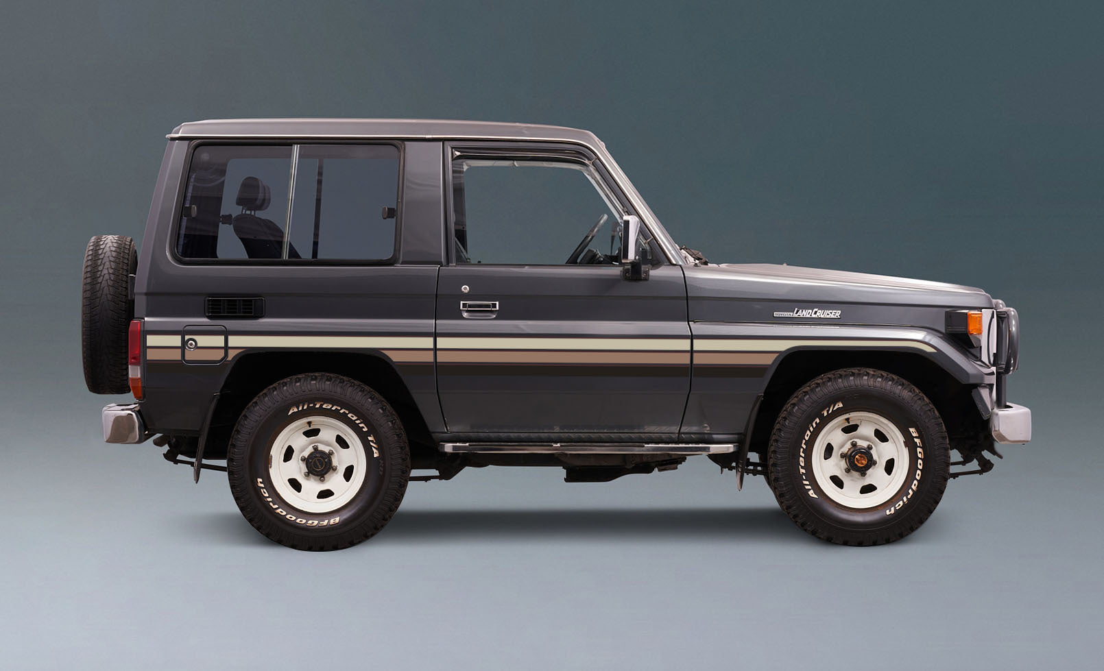 70 Series Land Cruiser Decal Body Stripe Kit (Brussels) -  71 Series/Bundera (1984–)