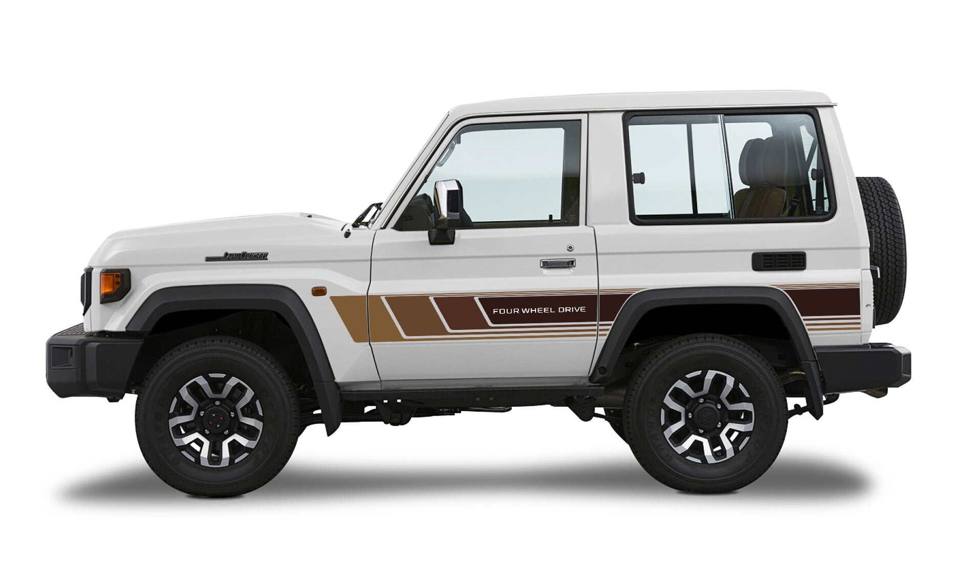 70 Series Land Cruiser Decal Body Stripe Kit (Cobar) -  71 Series (2023-)