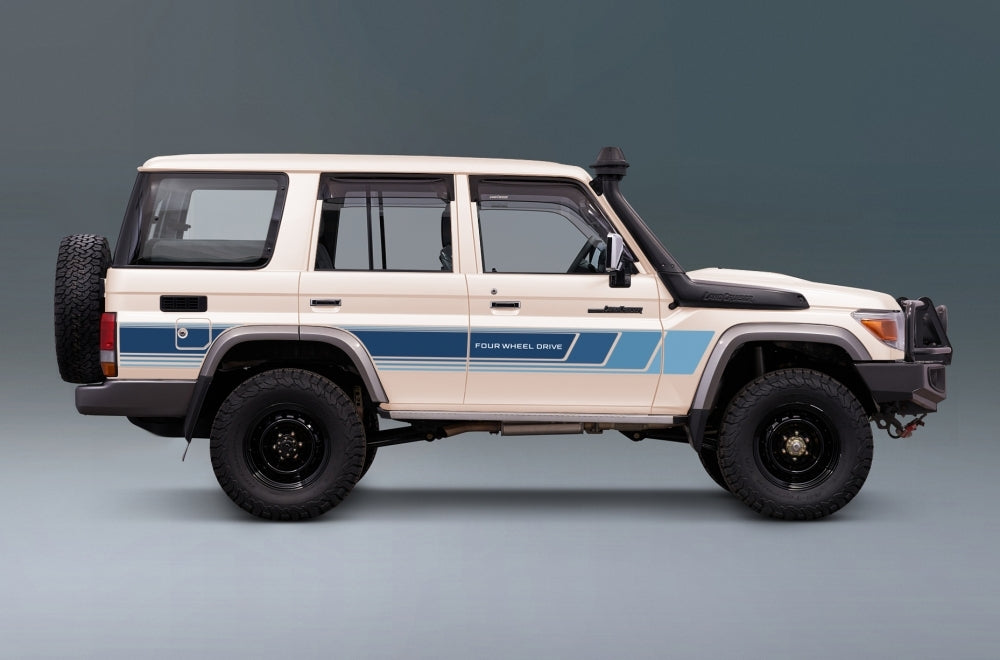 70 Series Land Cruiser Decal Body Stripe Kit (Cobar) - 76 Series (2007-)