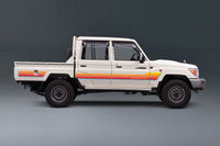 70 Series Land Cruiser Decal Body Stripe Kit (Limited Edition Renmark) - 79 Series Dual Cab (2012-)