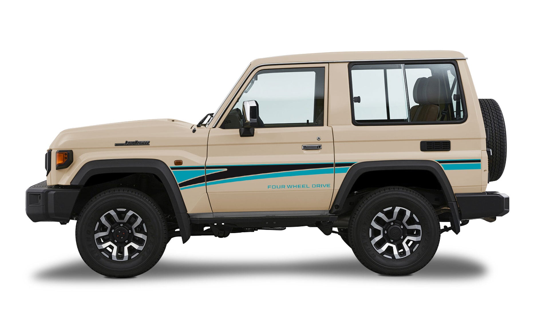 70 Series Land Cruiser Decal Body Stripe Kit (Narrabri) -  71 Series (2023-)