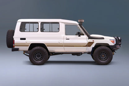 70 Series Land Cruiser Decal Body Stripe Kit (Townsville) - 78 Series Troop Carrier (1999-)