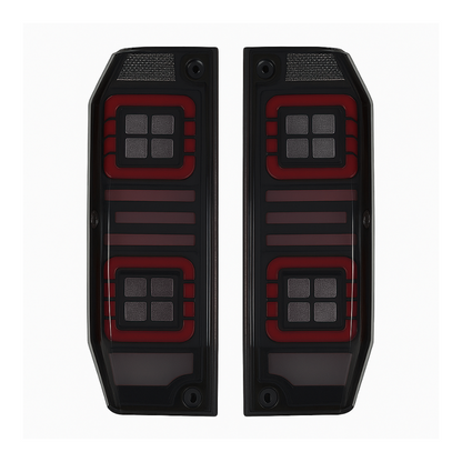 Toyota Land Cruiser LED Tail Lights Pro (78 Series Troopy) (Pair)